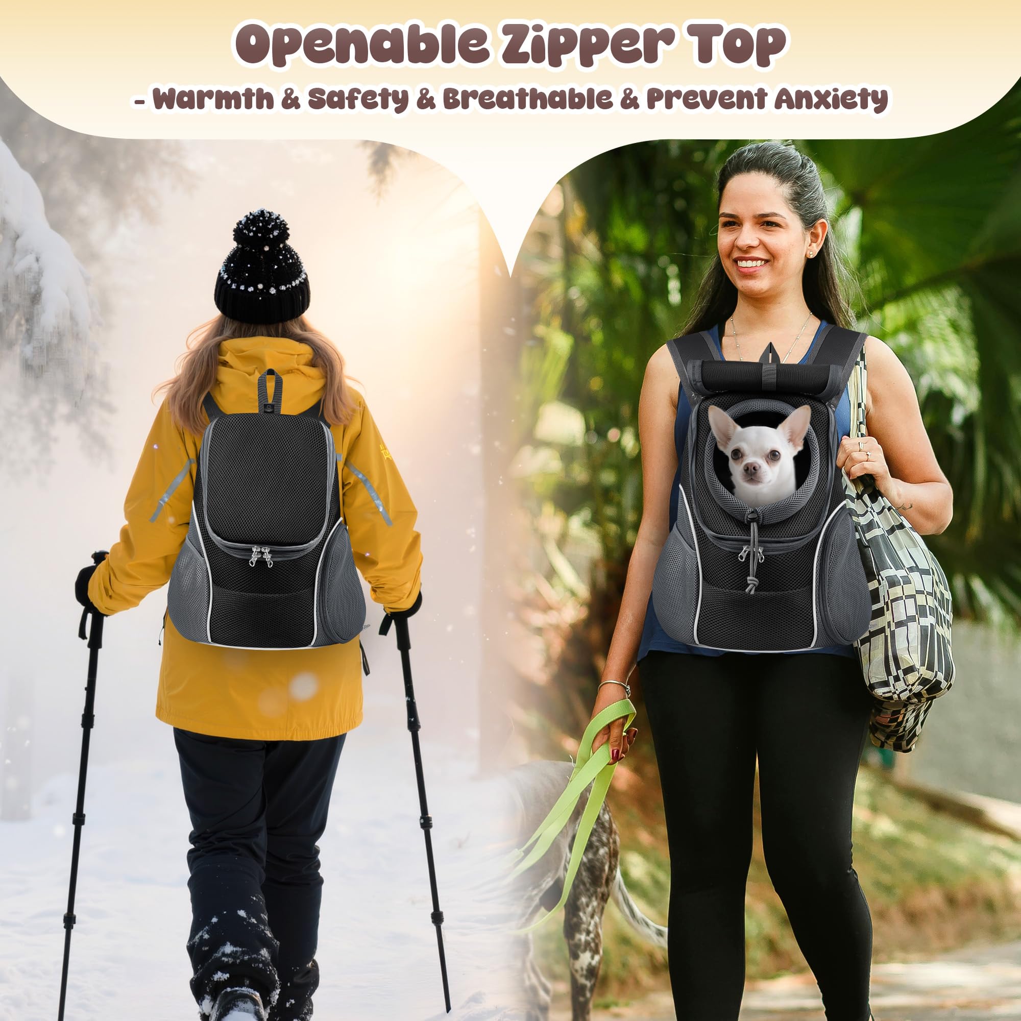 Ideal para viajes y paseos con tu perro gracias a WOYYHO.