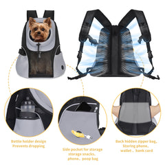 WOYYHO Mochila Portador de Perro espalda ergonómica y estable