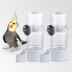 Bebedero automático WQY GroceryShop para jaula de aves, evita derrames y mantiene hidratadas.