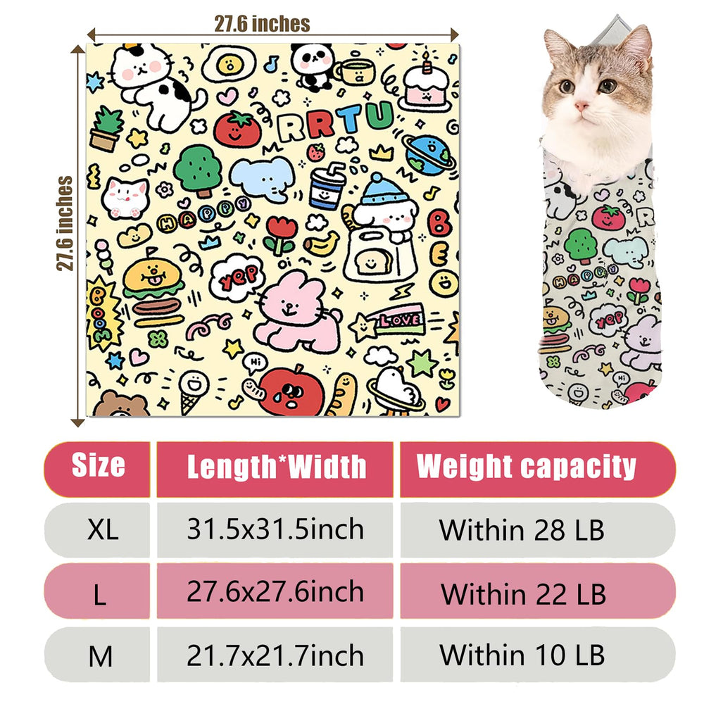 Wrap-gato: permite recortar uñas con seguridad y menos estrés para el felino.