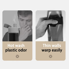 Wreyng tapa plegable de una mano para beber sin derrames
