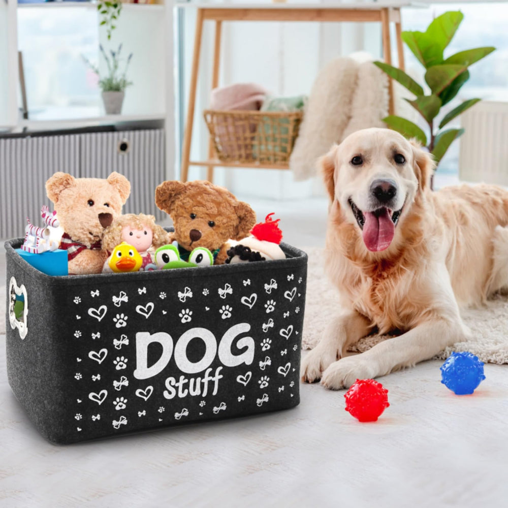 WRINGKIT: cesta decorativa para habitación de perros, añade estilo y orden