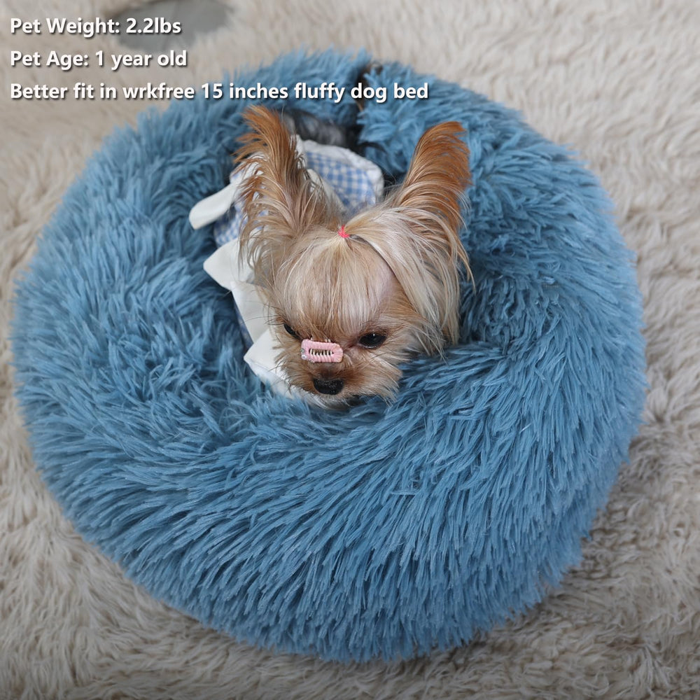 wrkfree Marshmallow: cama para gatos pequeños en reposo suave y seguro