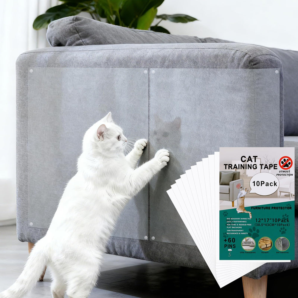 Protector anti arañazos Wsaeig para sofá, protección invisible contra rayones de gatos.