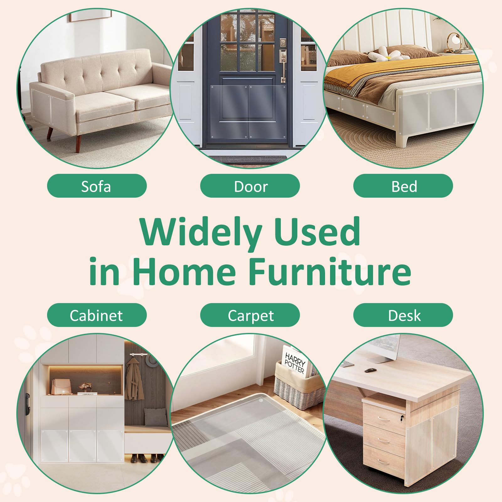 Protector de esquinas Wsaeig para muebles, protege esquinas de golpes y arañazos.