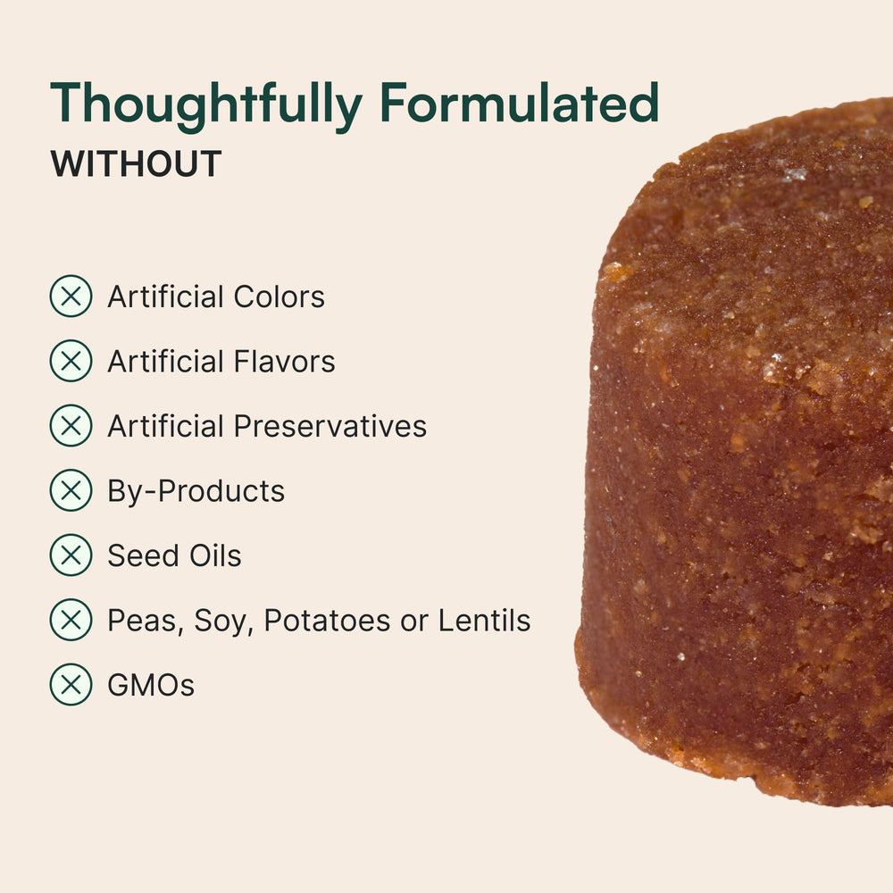 Soporte para salud del corazón y digestión con Wuffes 23-en-1