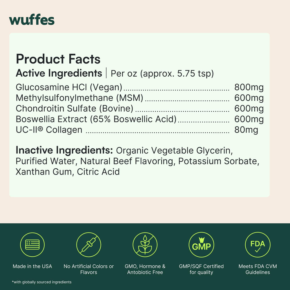 Ingredientes destacados glucosamina condroitina y UC-II