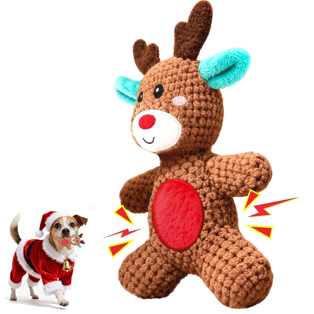 Juguete Wunive pulpo de peluche para perros, ideal para juego suave.
