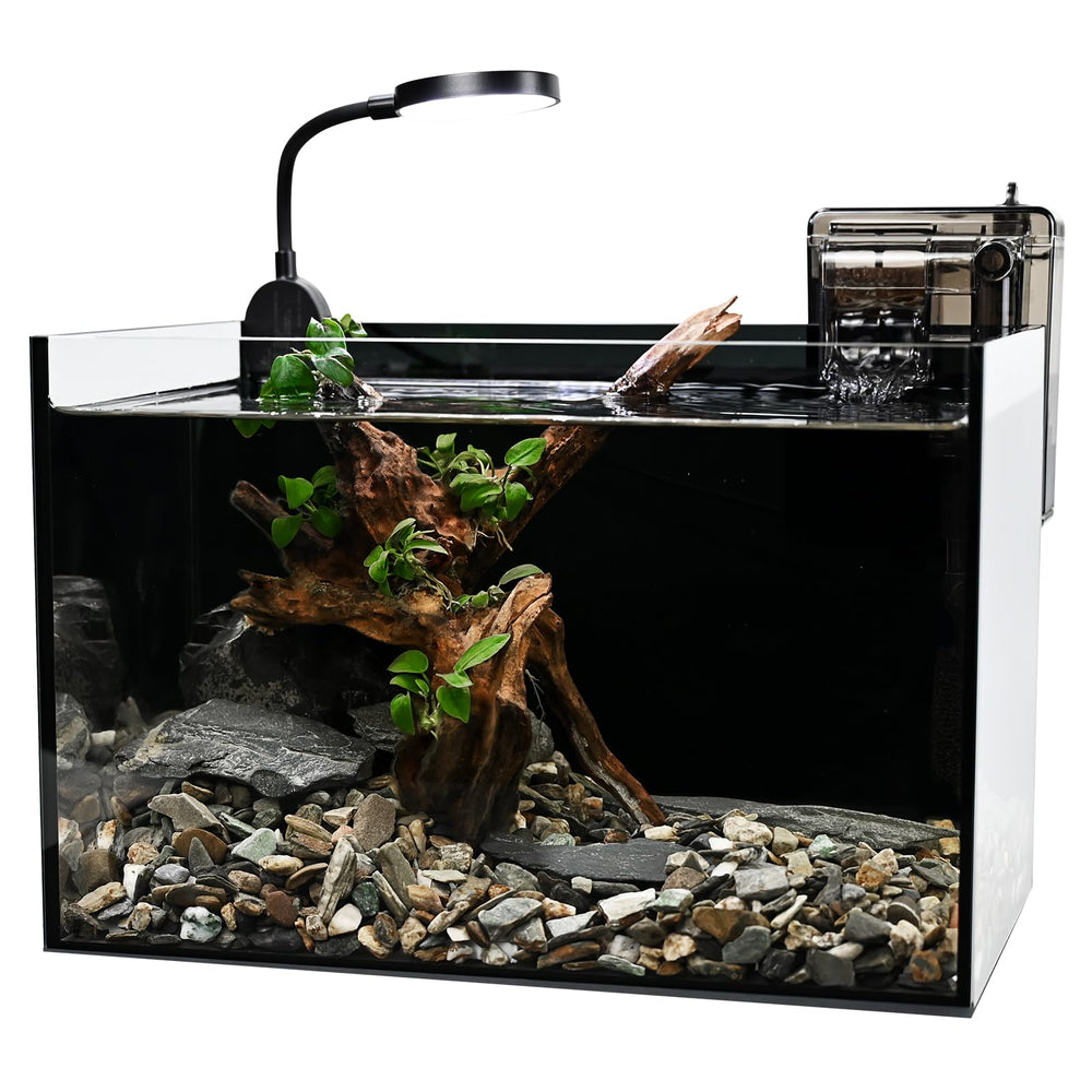 WURJHSONG Nano Nature: tanque de vidrio claro para observación nítida