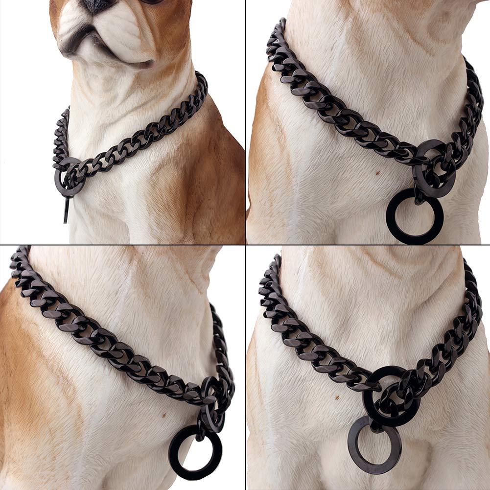W/W Lifetime collar para perro, acero inoxidable 316L, duradero y no se oxida.