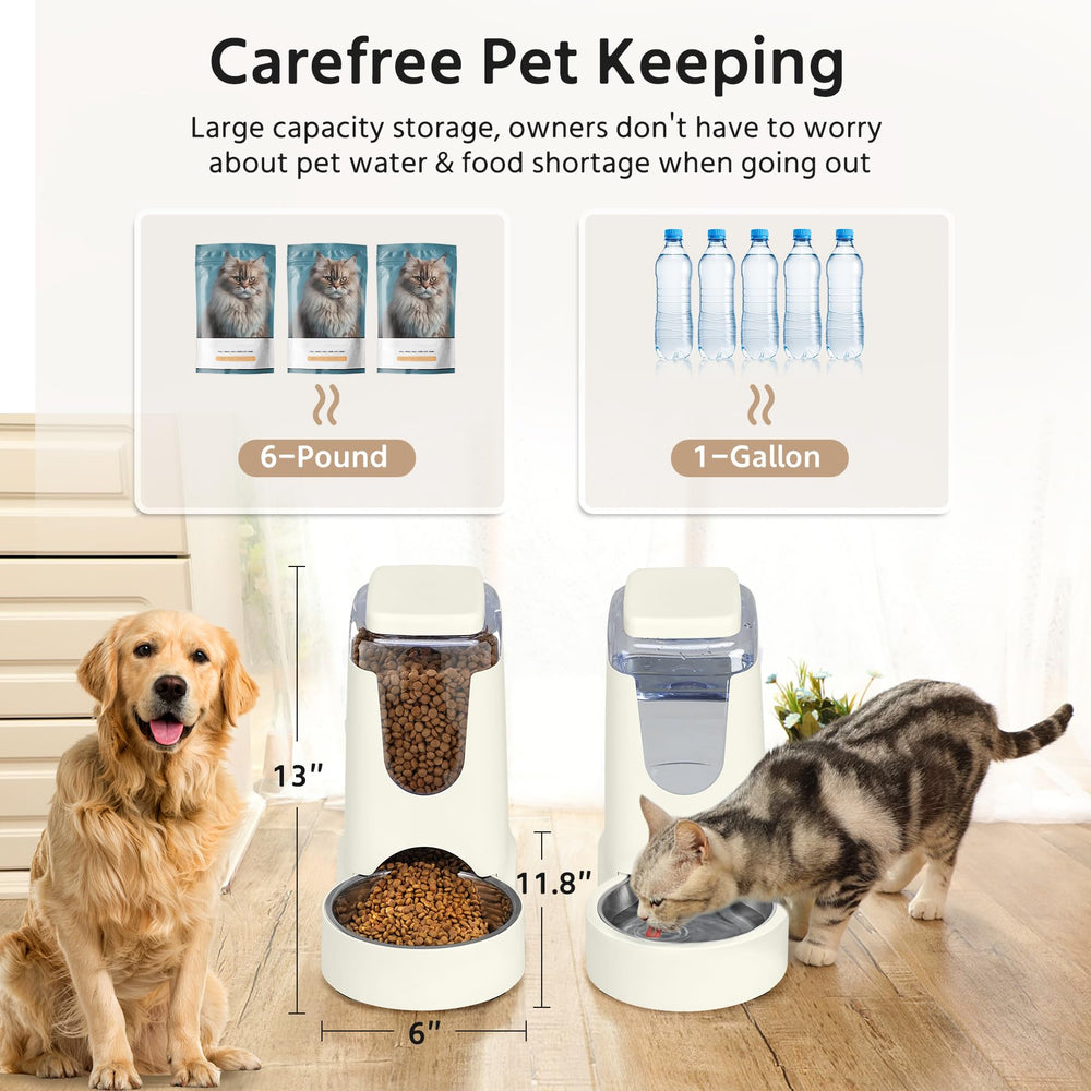 WyfKyd bebederos de acero inoxidable, agua limpia y duradera para tus animales.