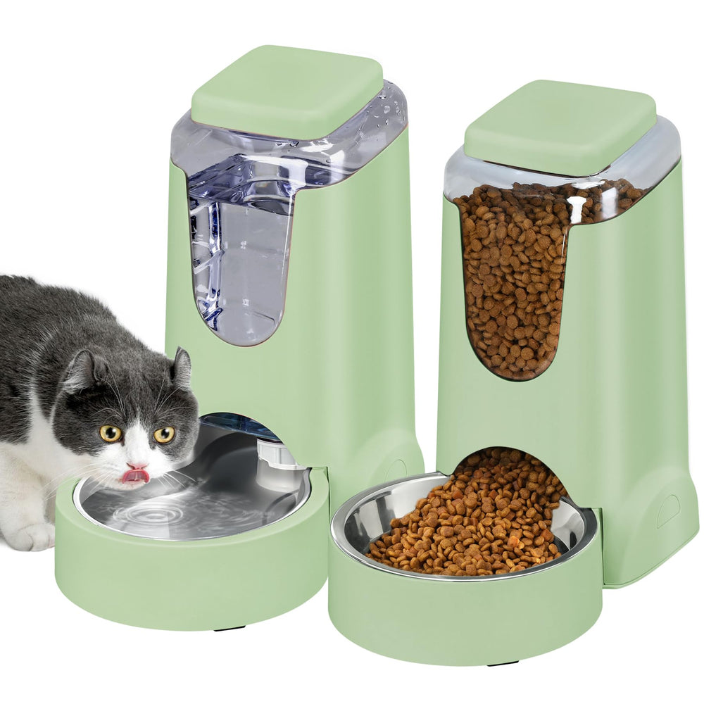WyfKyd comedero automático para gatos con dos unidades y operación programable útil