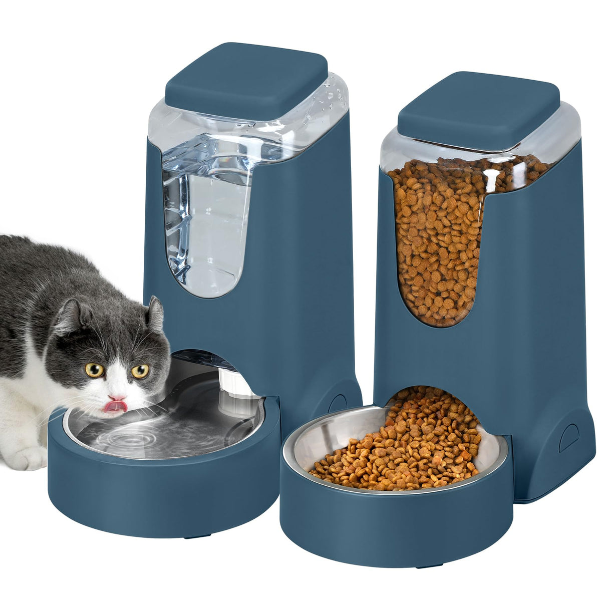 WyfKyd comedero-automatico-gatos-y-perros, alimentacion conveniente sin esfuerzo.