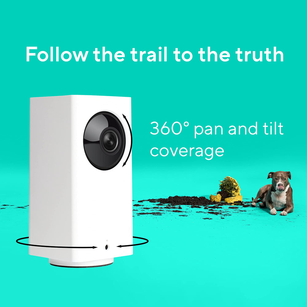 Wyze Pan v2 audio bidireccional para conversar con tu mascota