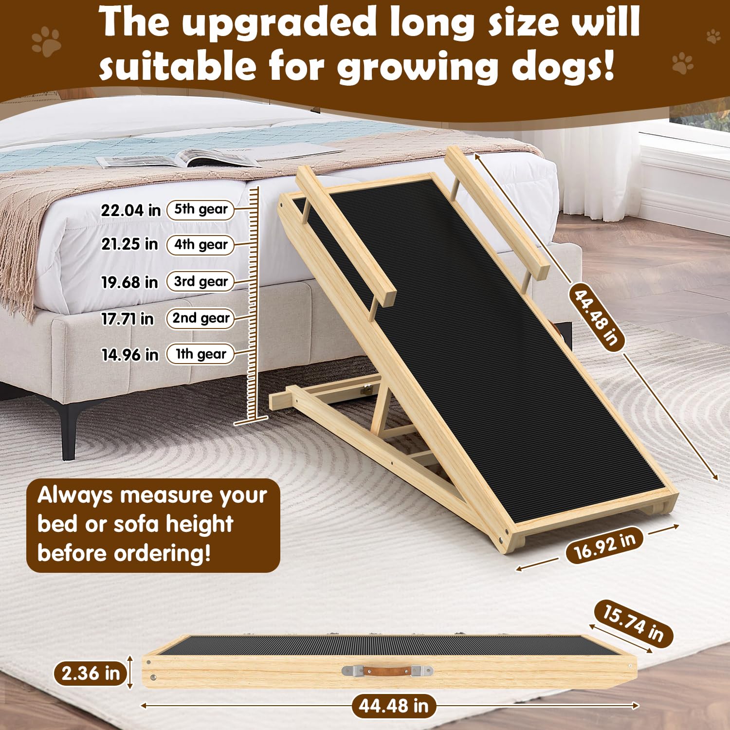 Rampa X XBEN ajustable a 5 alturas para muebles