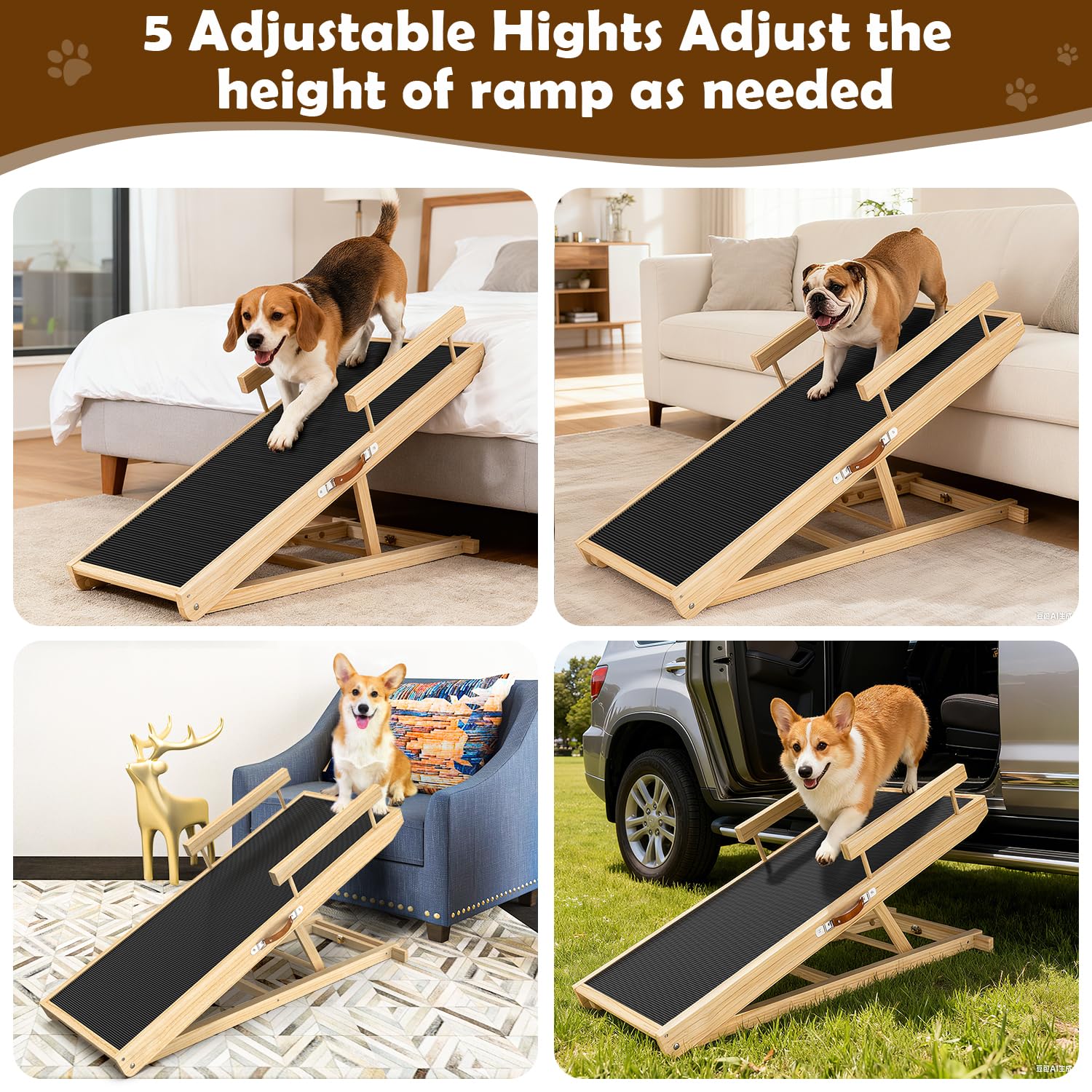 Rampa X XBEN plegable y transportable para guardar
