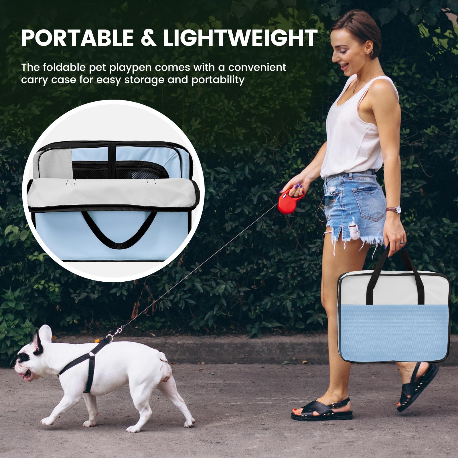 X-ZONE PET funda de transporte con bolsillo lateral
