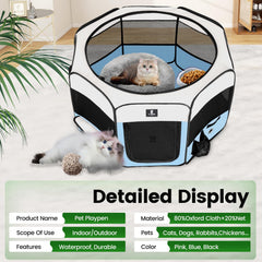 X-ZONE PET jaula Oxford 600D con ventilación óptima gracias a la malla.