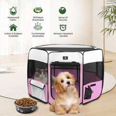 Jaula plegable X-ZONE PET con funda de transporte para viajar