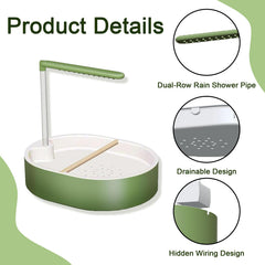 Xanadued Material PP resistente: estructura duradera y a prueba de mordiscos.