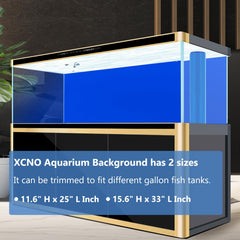 Fondo XCNO azul profundo, mejora la impresión de un océano.