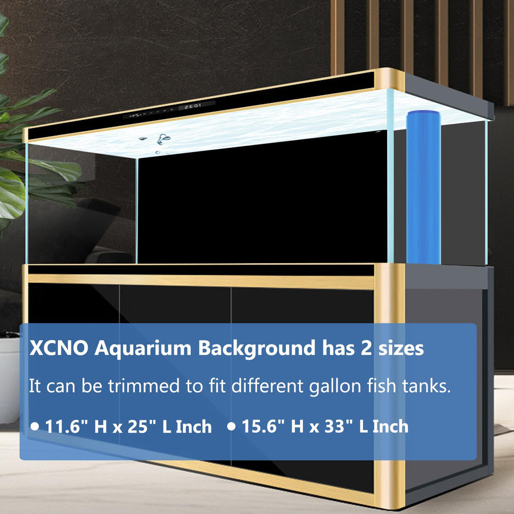 Fondo XCNO noche aterciopelada, añade profundidad al acuario.