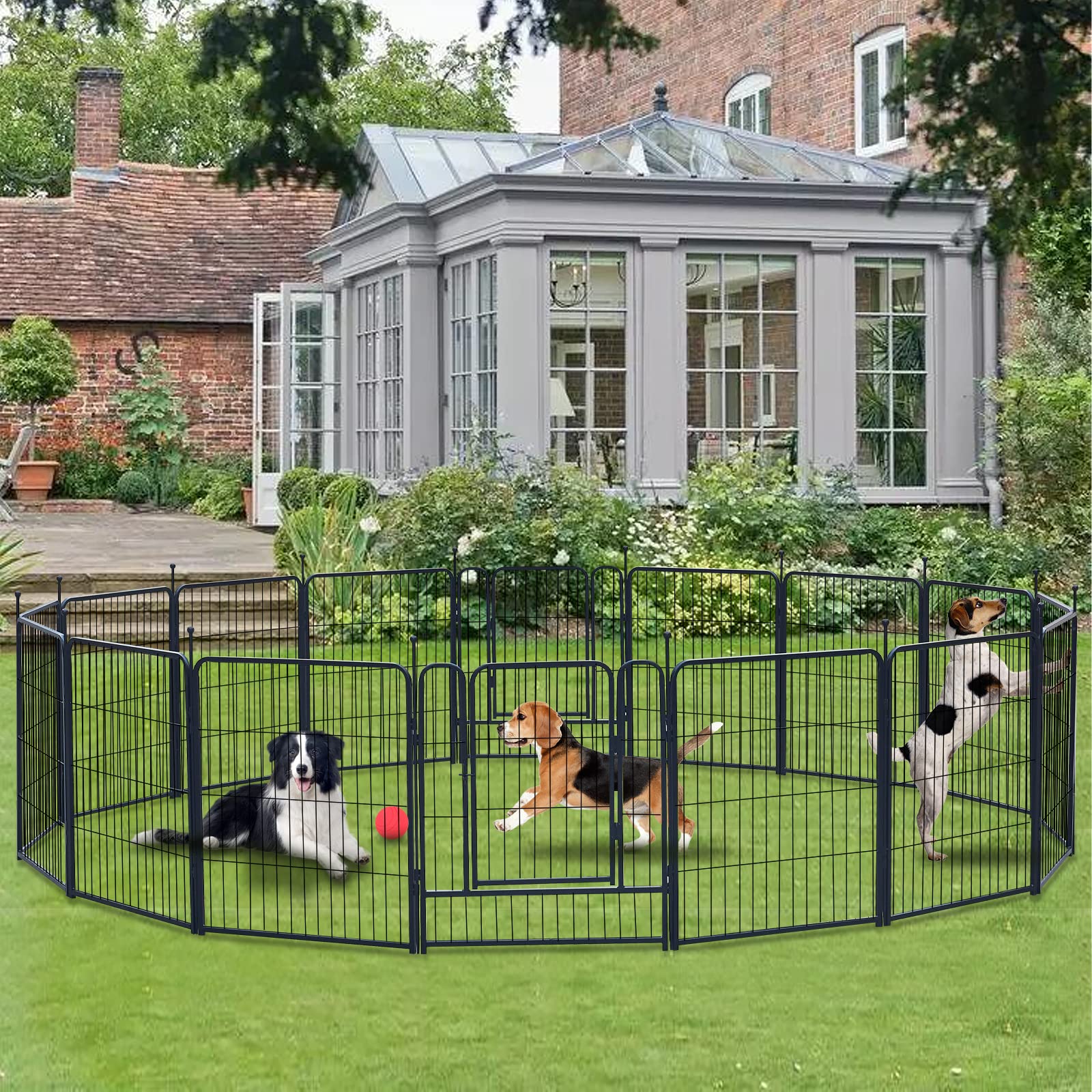 XDPET corral apto para perros, aves y conejos, con puertas