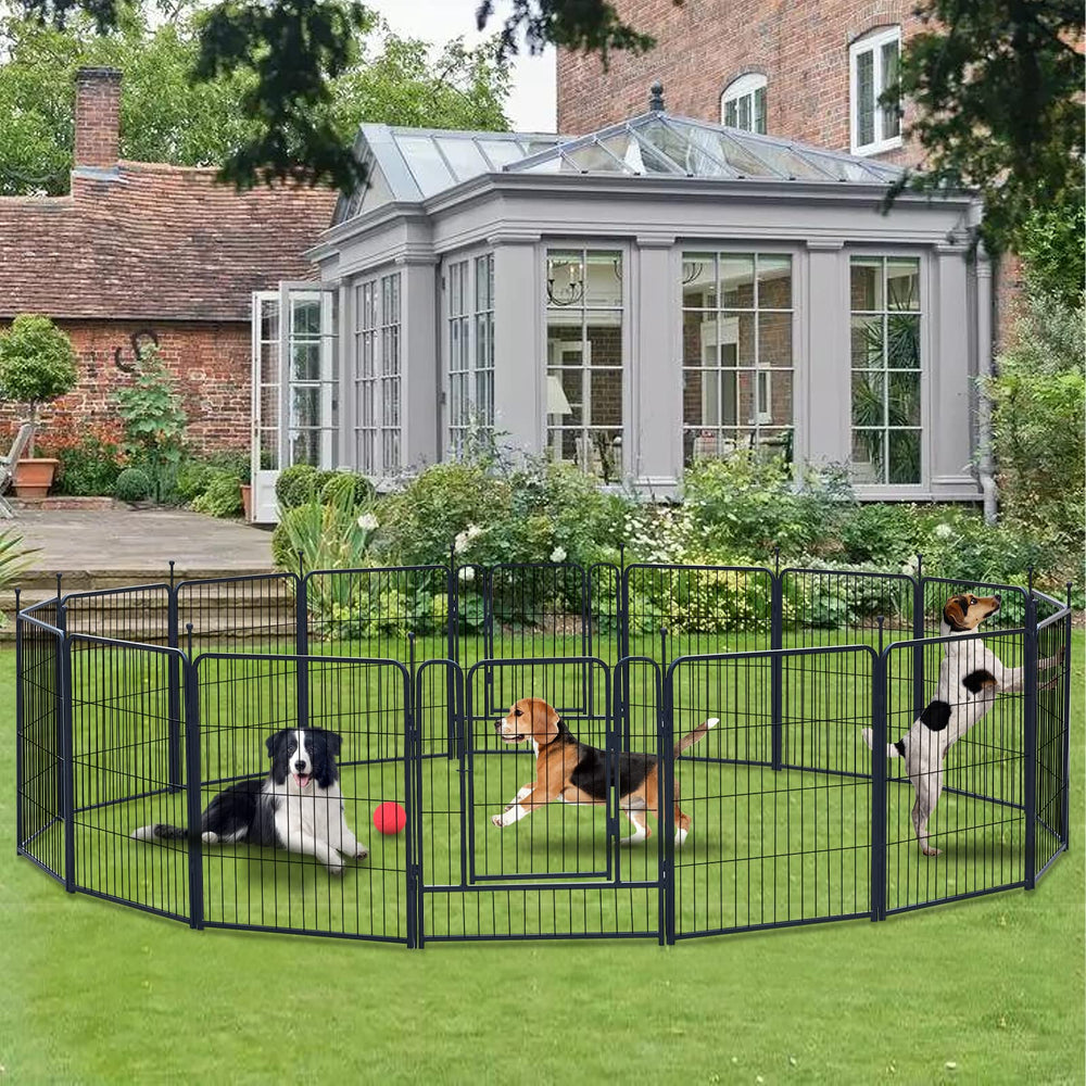 XDPET corral apto para perros, aves y conejos, con puertas