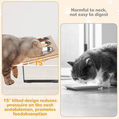 XDRKJDH set de tazones de acero inoxidable 3 piezas para comida, agua y snacks