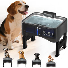 Xetino bebedero para perros con altura ajustable, cómodo para beber
