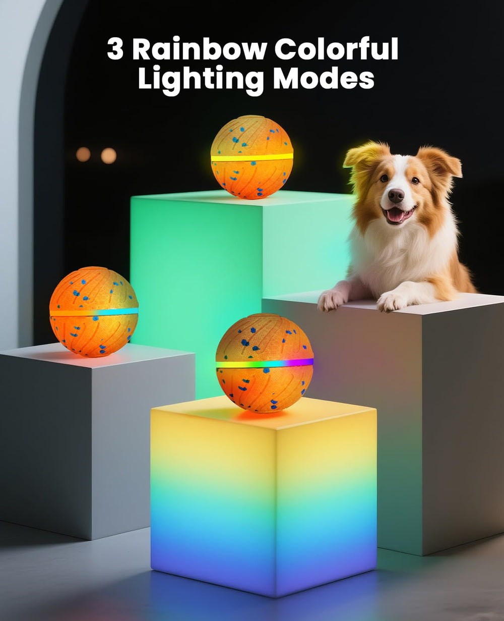 Xeuch BOLA con luces RGB para atracción nocturna y juego más largo