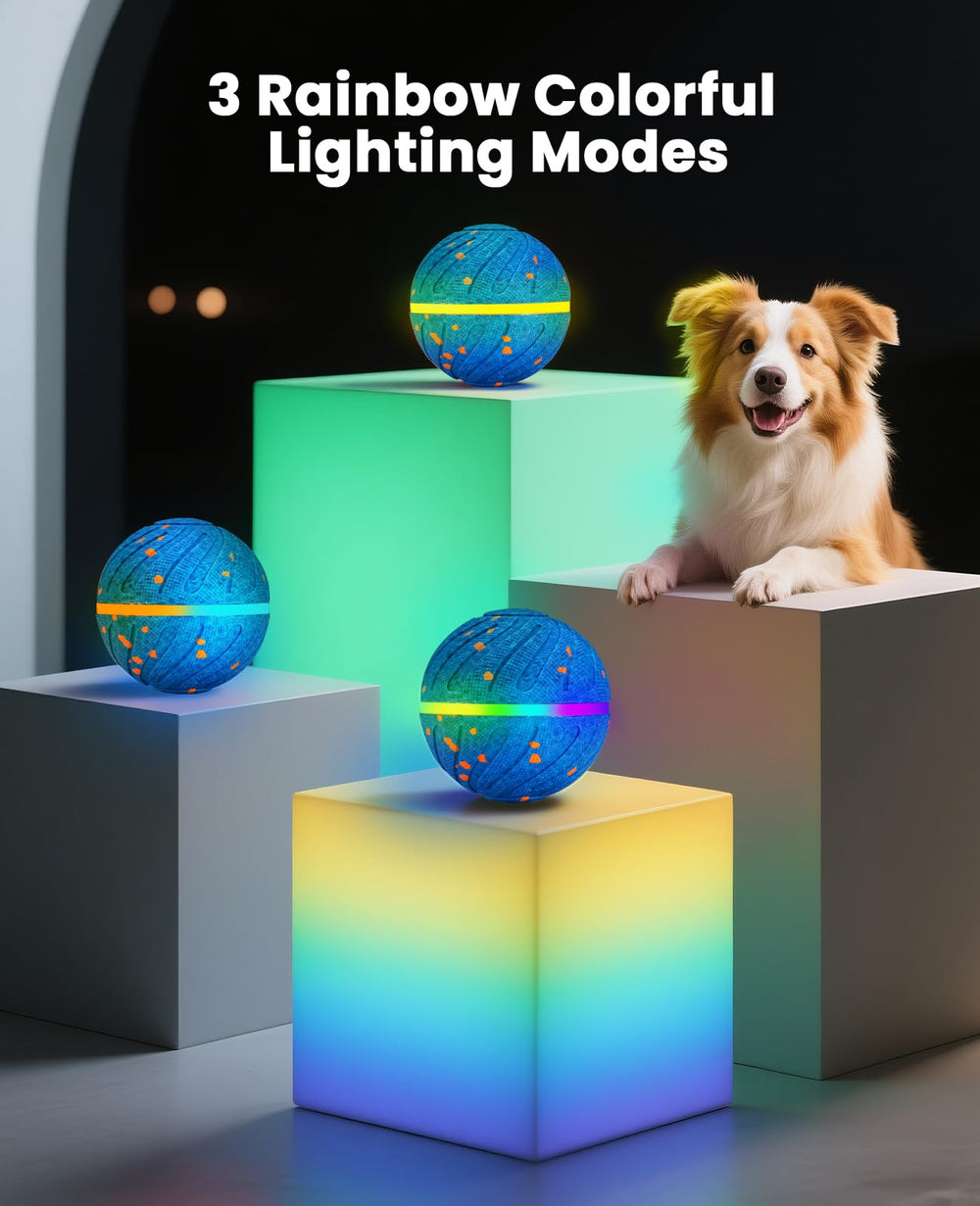 Xeuch Pelota iluminada RGB para juego nocturno seguro
