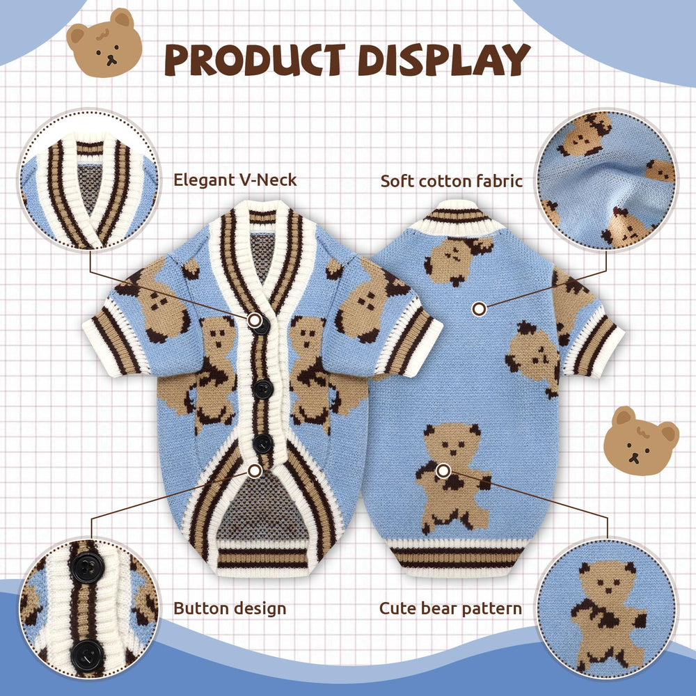 XGDMEIL prenda cálida para otoño e invierno, manteniendo a la mascota abrigada.