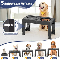 XIAZ alturas ajustables (4 niveles), adaptables a la morfología de tu mascota.
