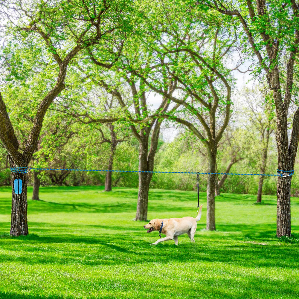 XiaZ bolsa de transporte ligera para guardar el sistema de cable para perros.