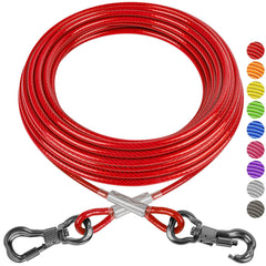 XiaZ cable para perro de 25 pies, libertad y seguridad.