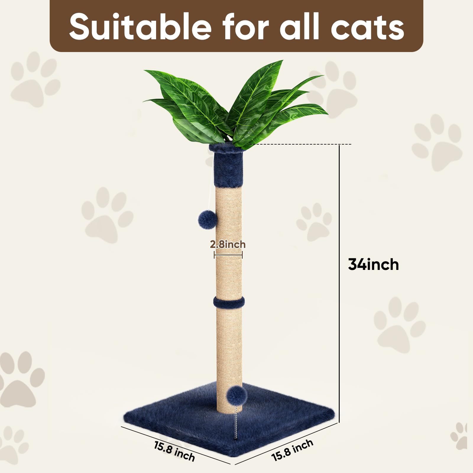 XiaZ diseño apto para múltiples gatos y estilo moderno