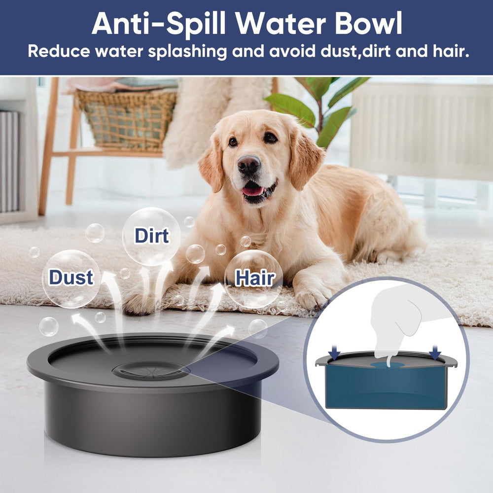 XIAZ perfecto para perros activos, proporcionando estabilidad durante cada comida.