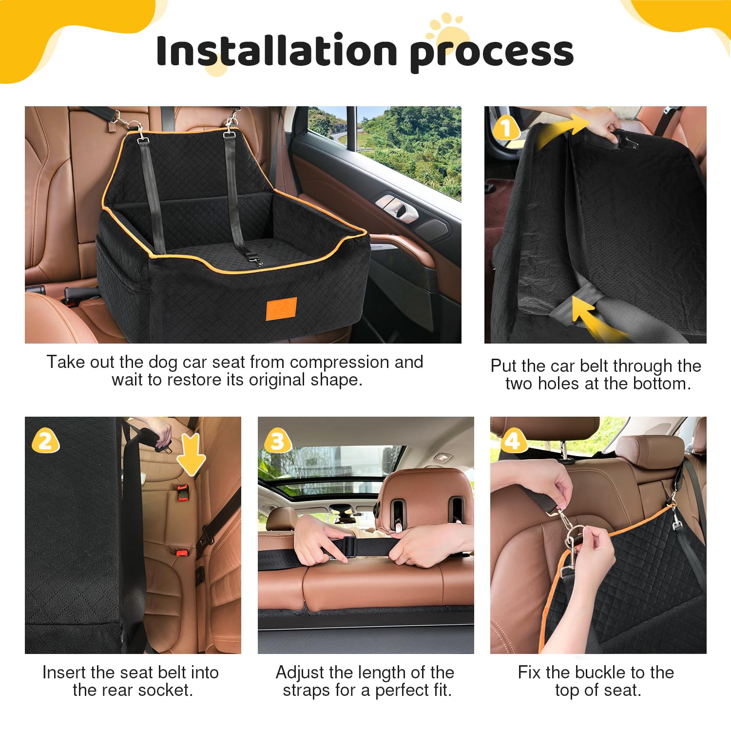 XIEEAOZEE base antideslizante que mantiene el asiento estable.