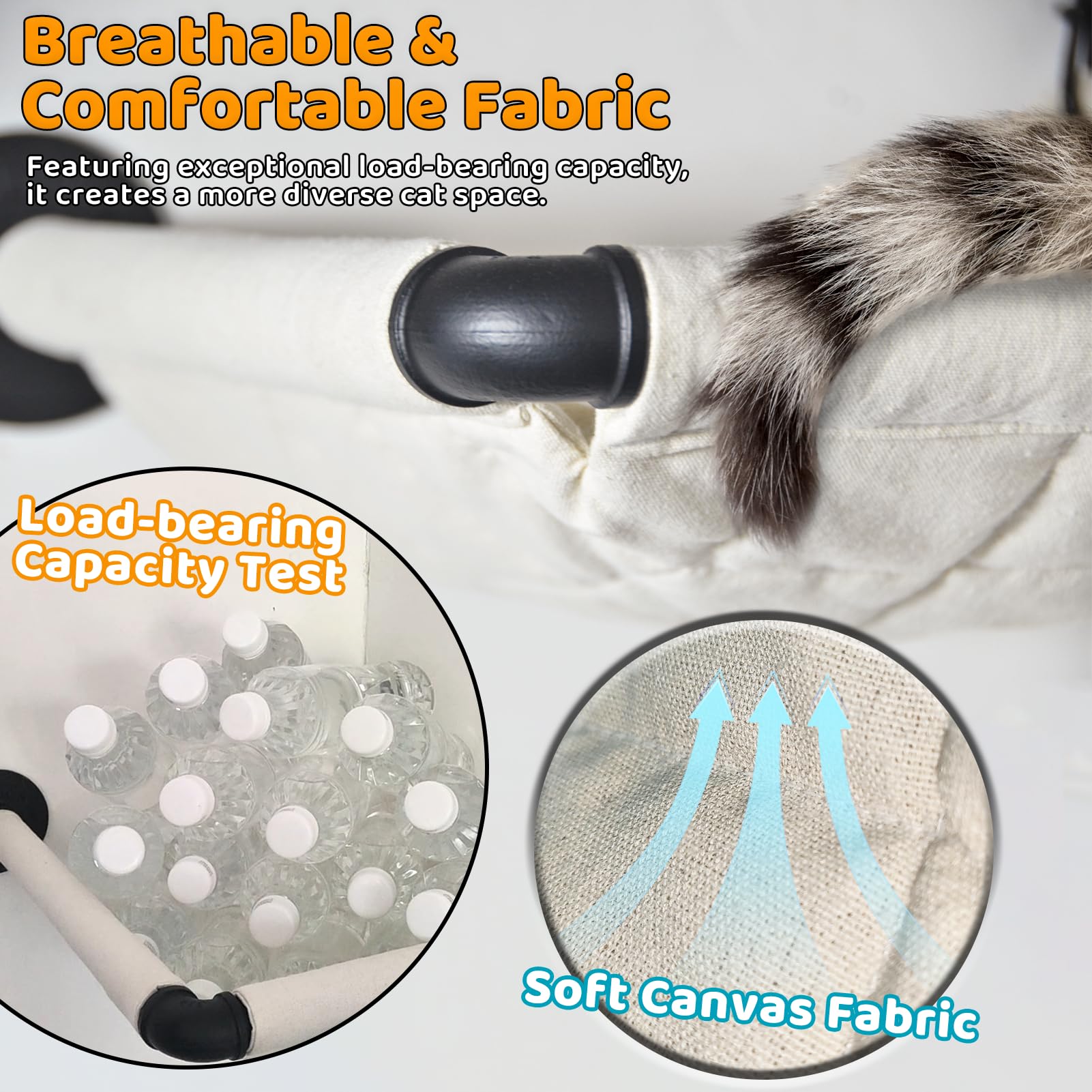 XIFOWE plataforma elevada para gato, ideal para trepar y dormir.