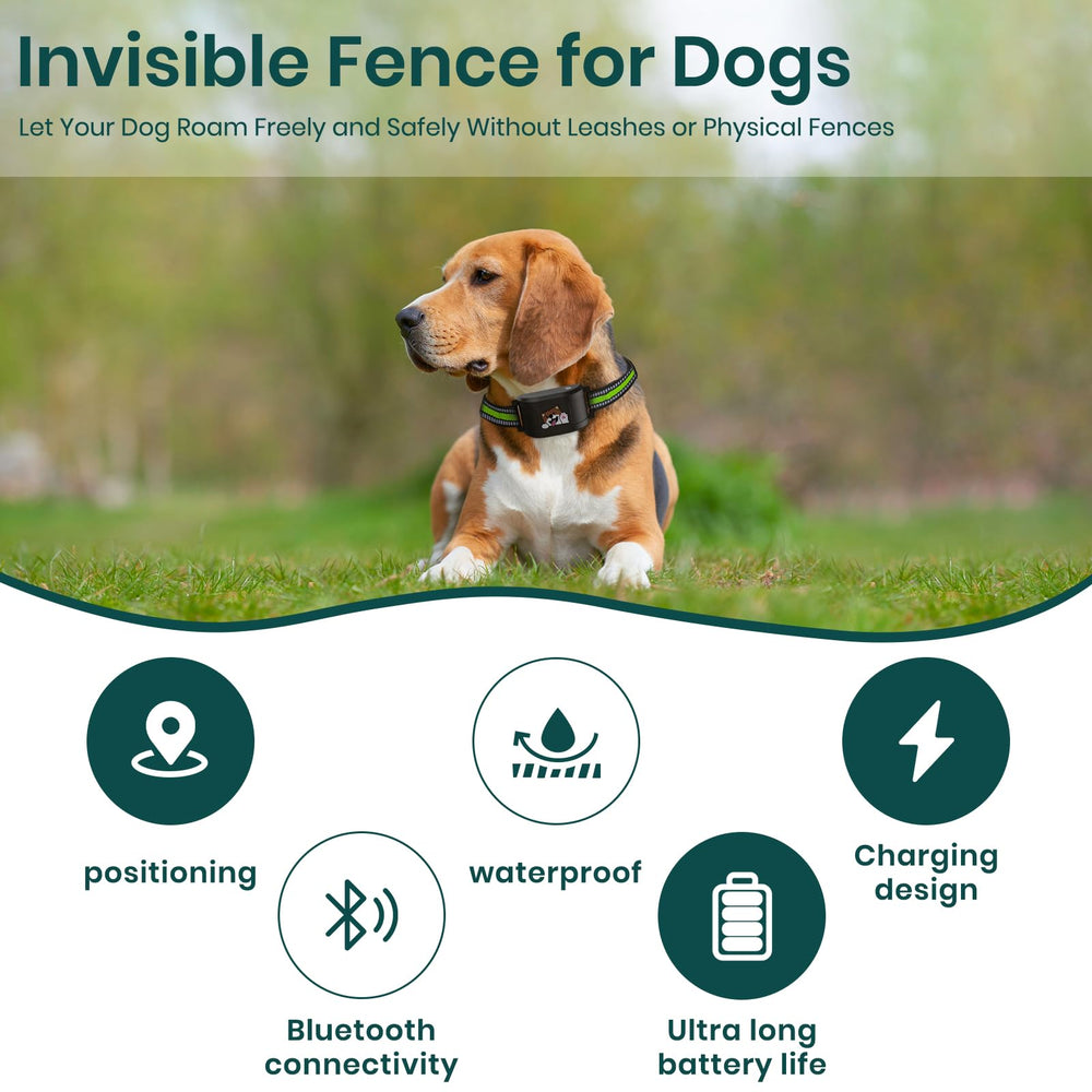 XIMUSON zona-gps-perro, perimetro ajustable para libertad segura