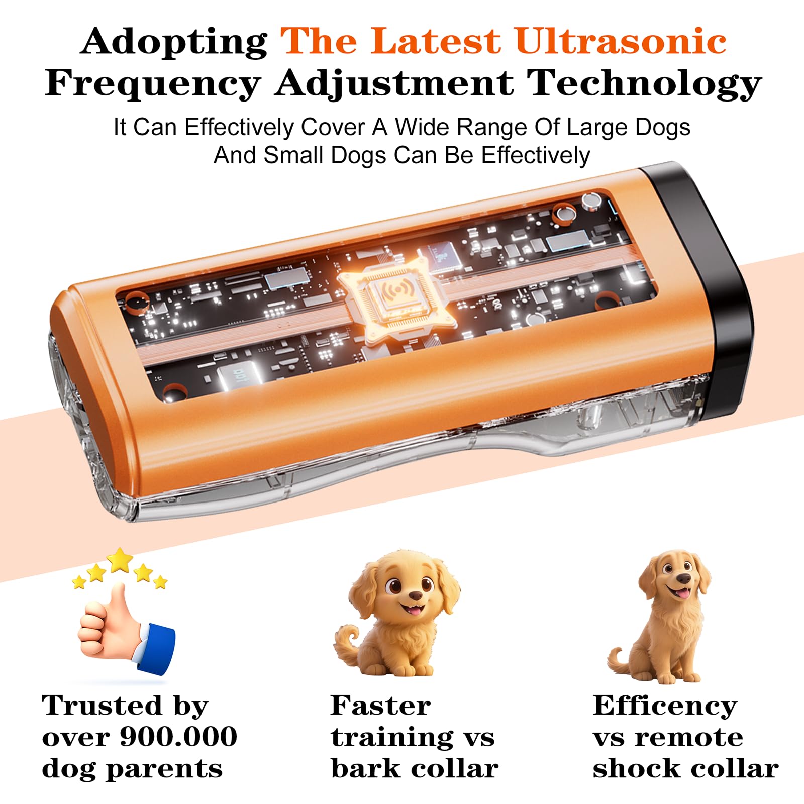 Entrenamiento eficaz con ultrasonido, alternativa ética frente a collares.