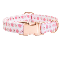 Collar XPangle de algodón Daisy veraniego, tacto suave y cómodo para perros pequeños.