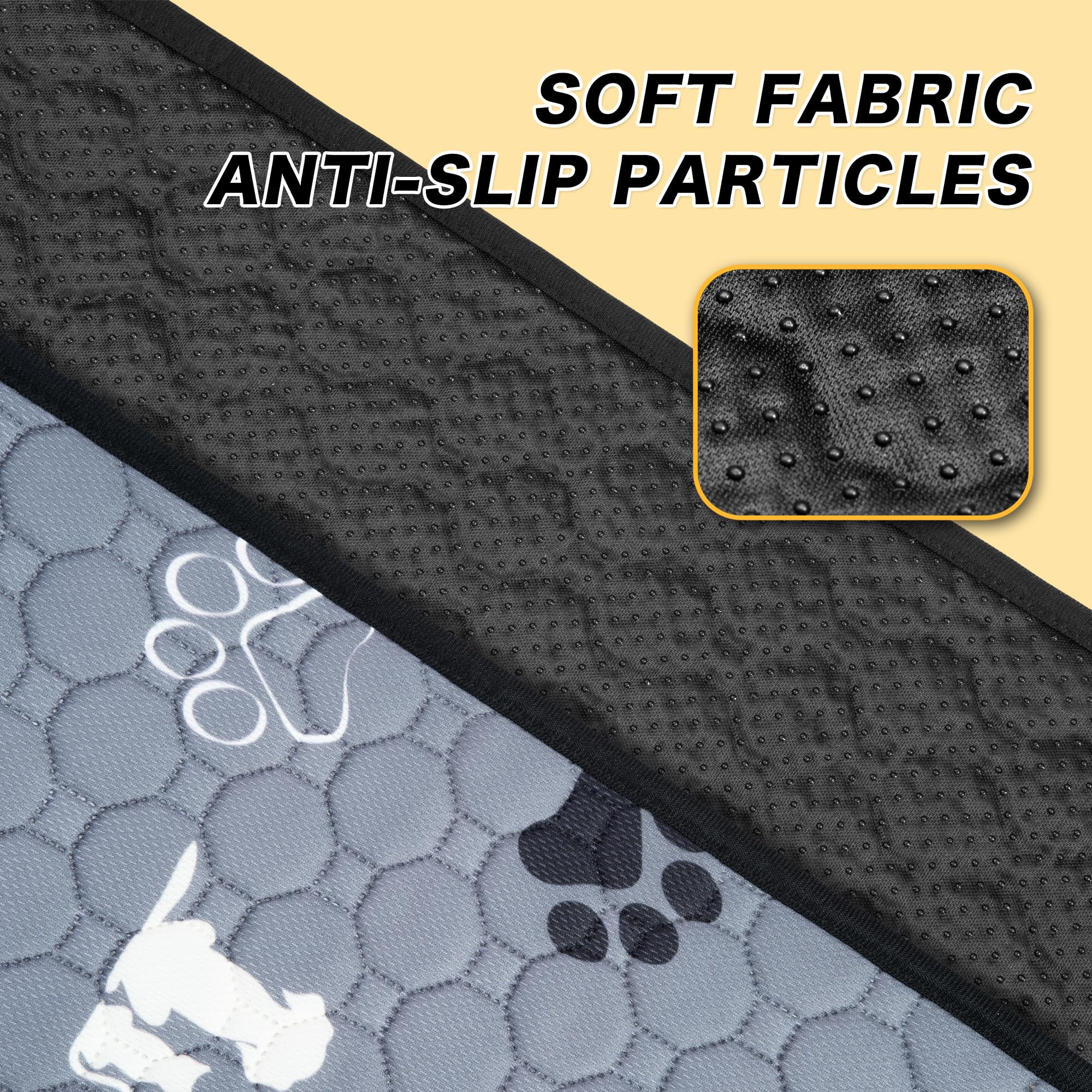 Almohadilla absorbente X.P.Made para uso diario, 18x24, gris, protege muebles.