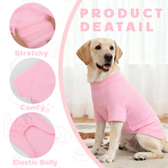 XPUDAC diseño pullover con mangas, facilita vestir al perro.