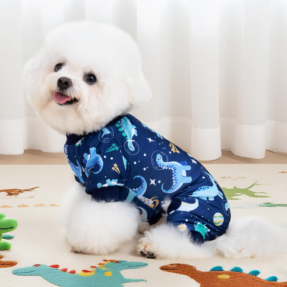 XPUDAC pijamas para perro con ajuste elástico en cuello para mayor seguridad