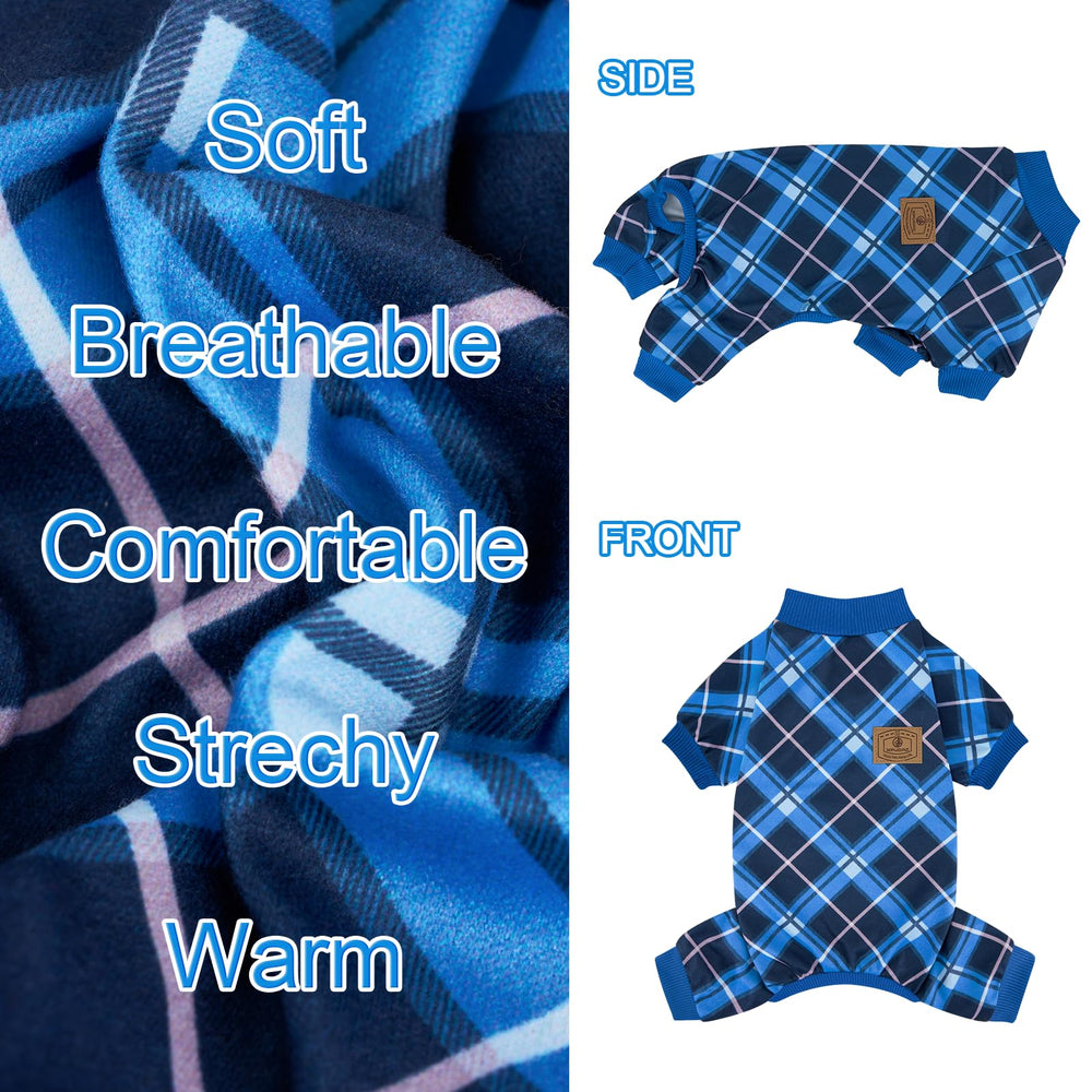 XPUDAC pijama XL; talla amplia para perros grandes.