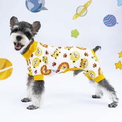 XPUDAC pijamas caninos: diseño de barriga alta para facilitar las pausas.