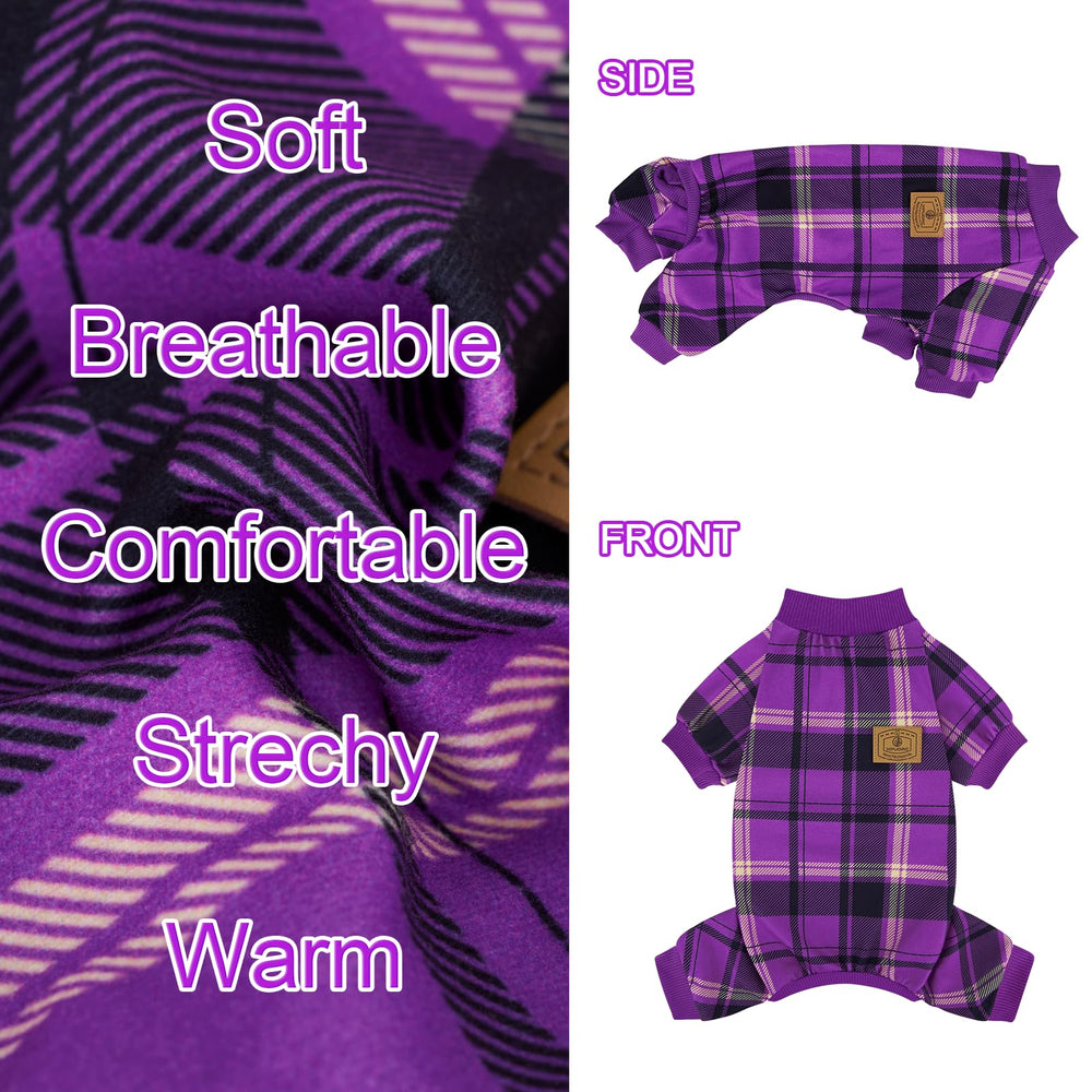 XPUDAC pijamas para perros, día festivo, ideal para fotos.
