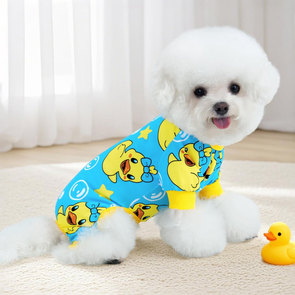 XPUDAC pijamas para perro, diseños divertidos, ideal para fotos y fiestas domésticas.